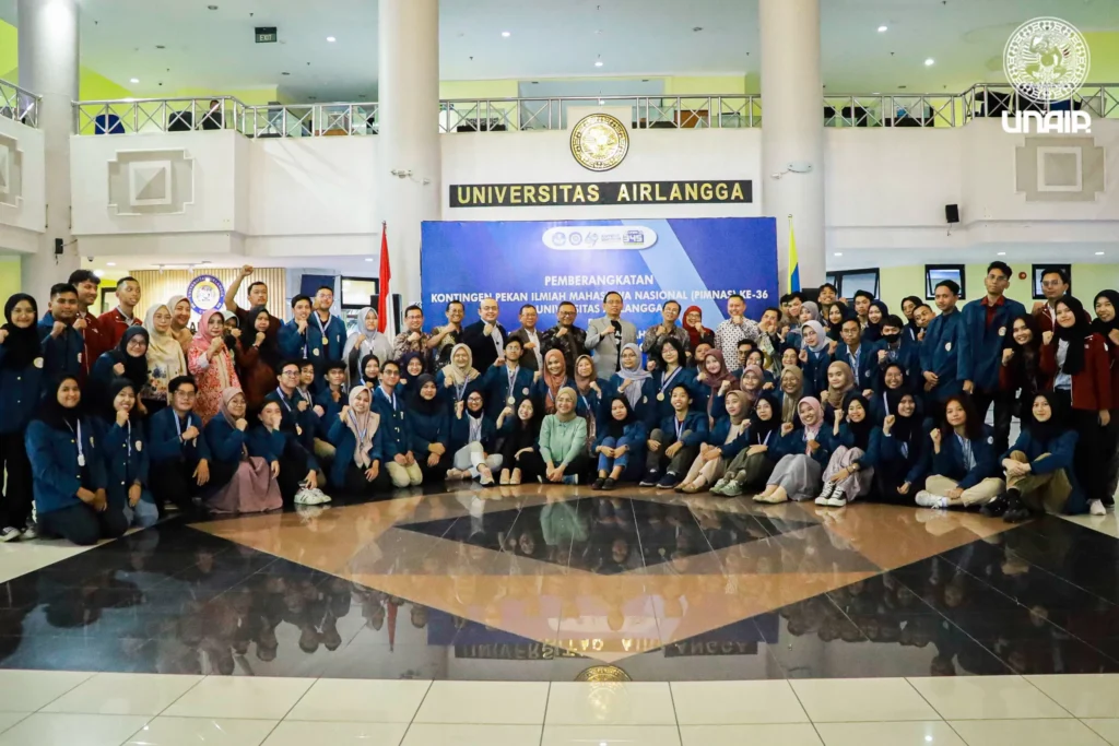 Kontingen UNAIR dalam Pimnas Ke-36