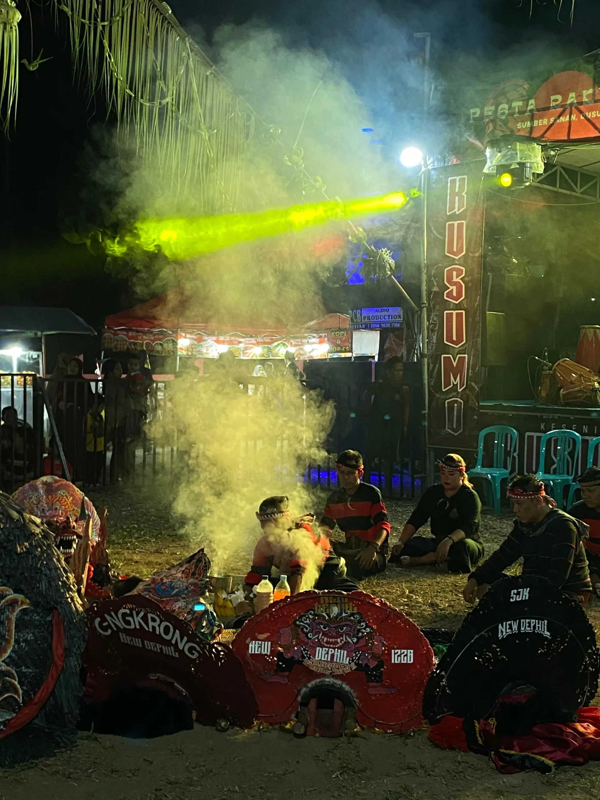 Penampilan Jaranan Mataraman Sanggar Kusumo Budaya sebagai sanggar binaan BSO Pakar Sajen. (Foto : Istimewa)