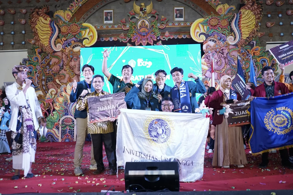 Rizky and his team won 1st prize in KMI Award of National Achievement Center of the Ministry of Education and Culture (Pusat Prestasi Nasional - Puspresnas) 2023 in the fields of manufacturing and applied technology.