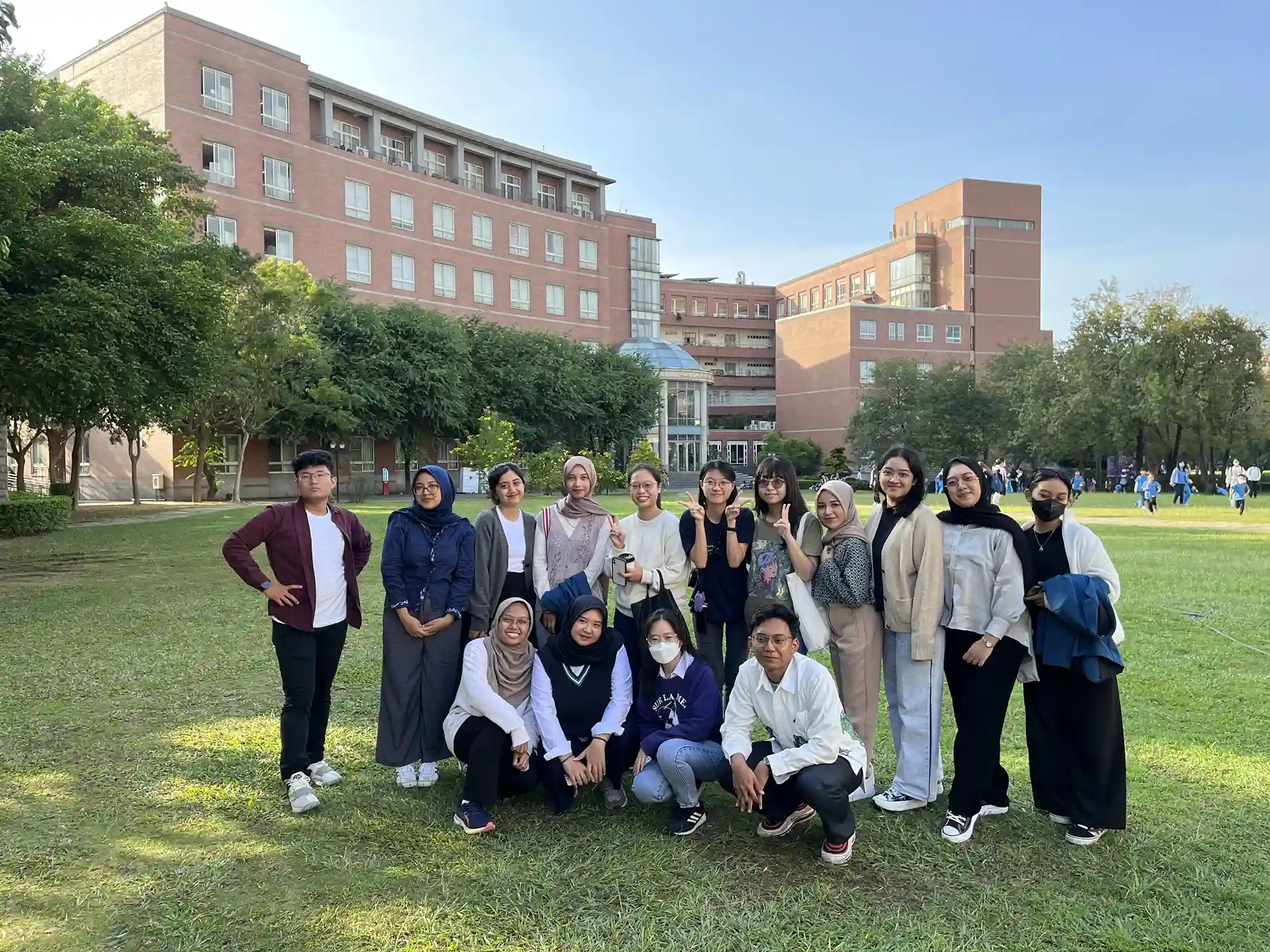 UNAIR Psychology delegates in the Asia University. (Photo: By courtesy)