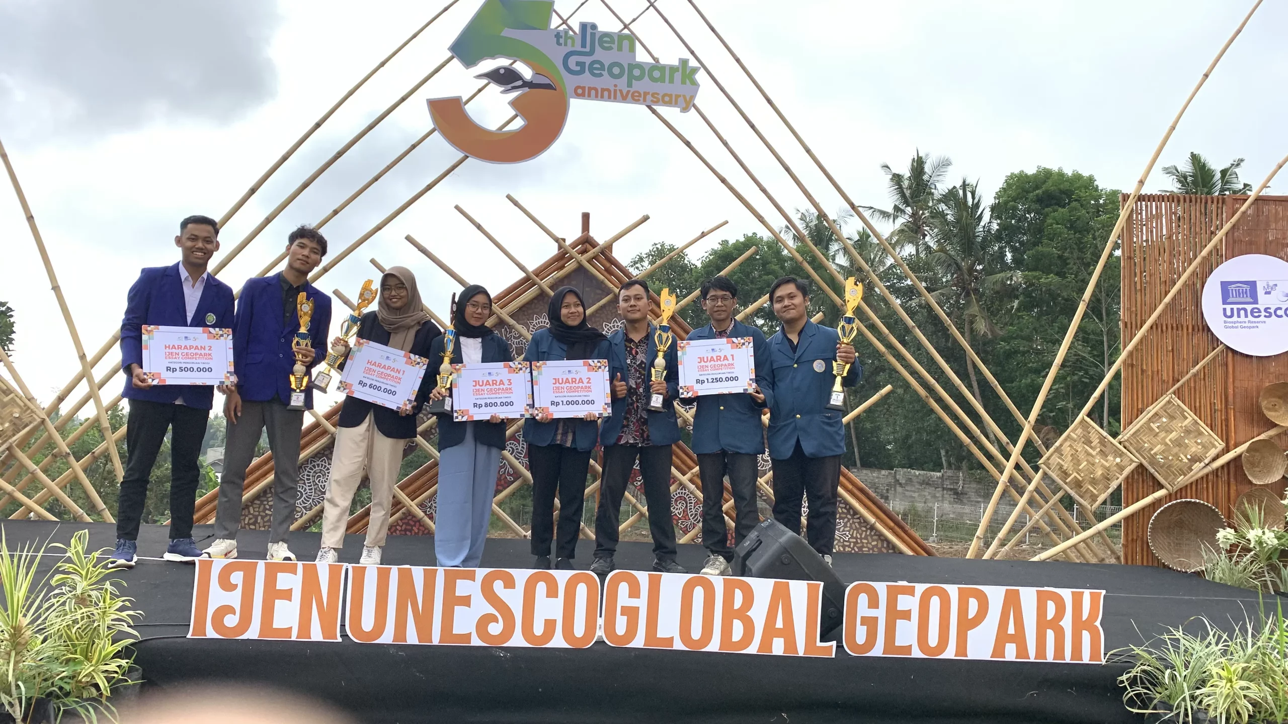 Juara Essay Nasional Geopark Ijen Tahun 2023 (Sumber: Istimewa)