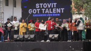 Prosesi Awarding untuk para peserta Stovit Got Talent. (Foto: Istimewa)