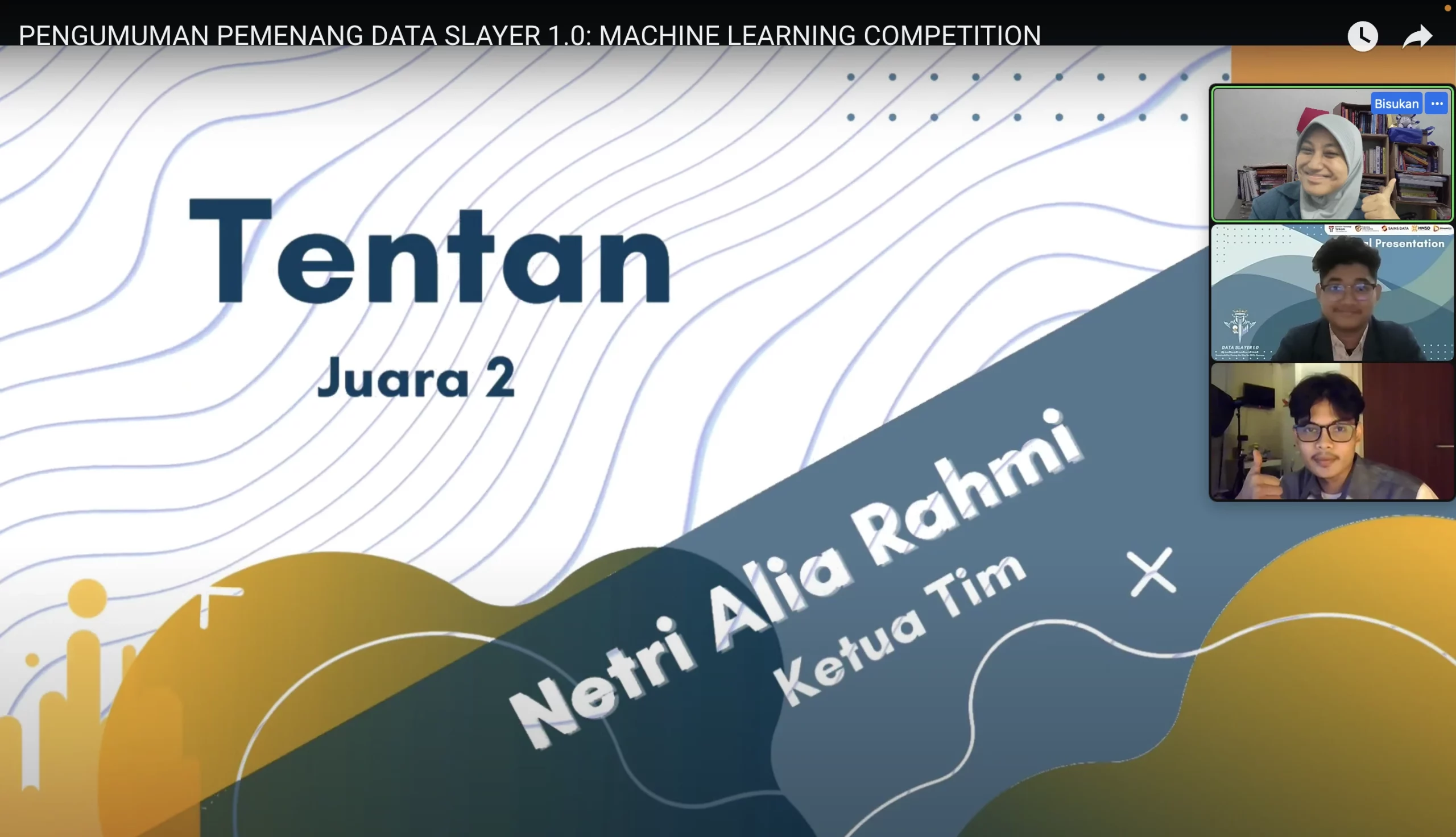 Tim Tentan TSD UNAIR Raih Juara 2 Machine Learning Competition (2) (1)