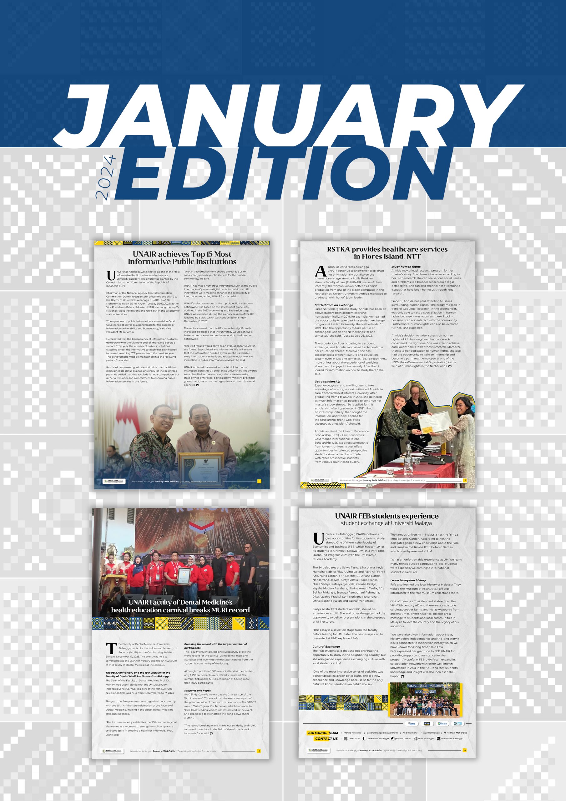 Newsletter Airlangga January 2024 Edition