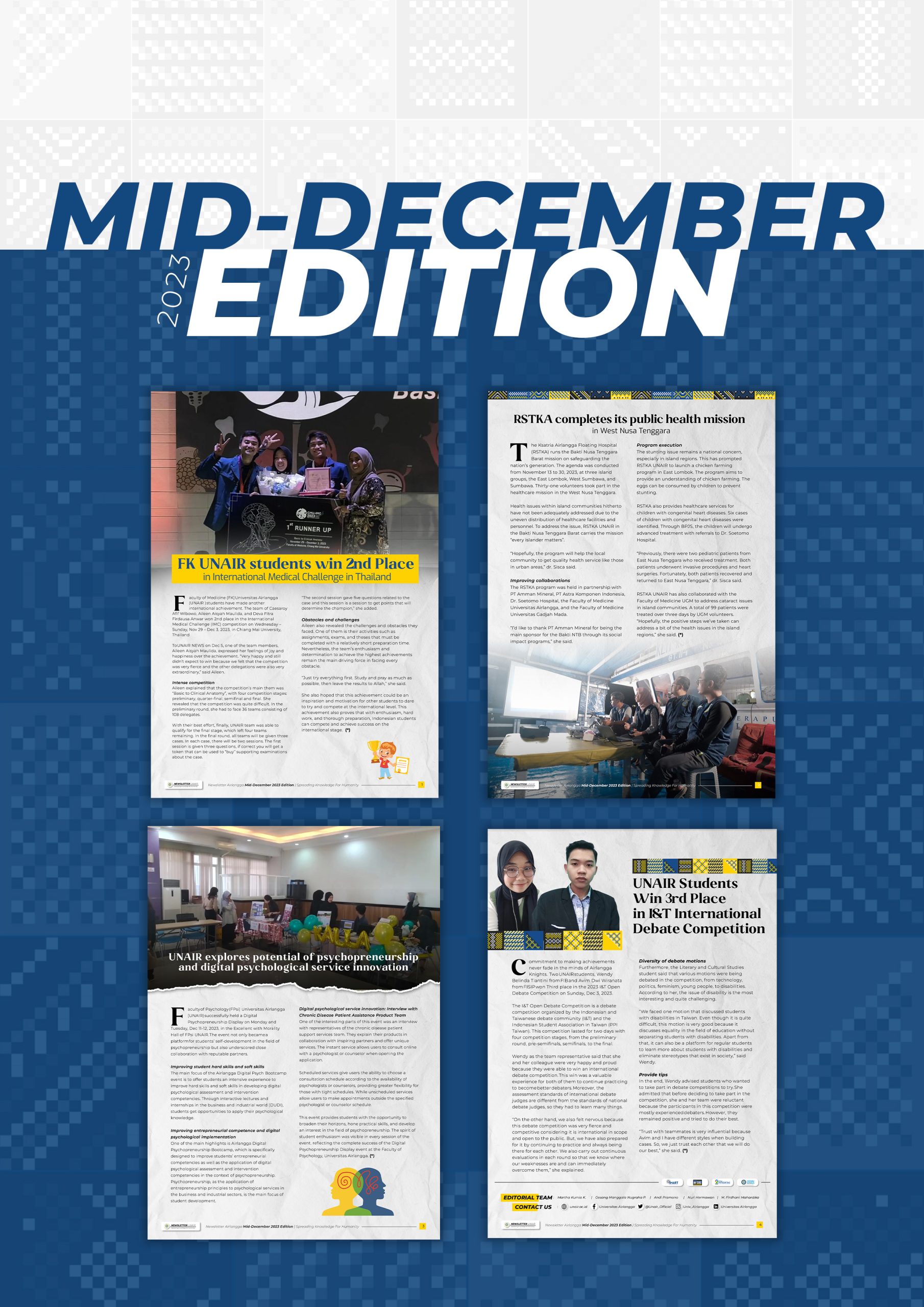 Newsletter Airlangga Mid-December 2023 Edition