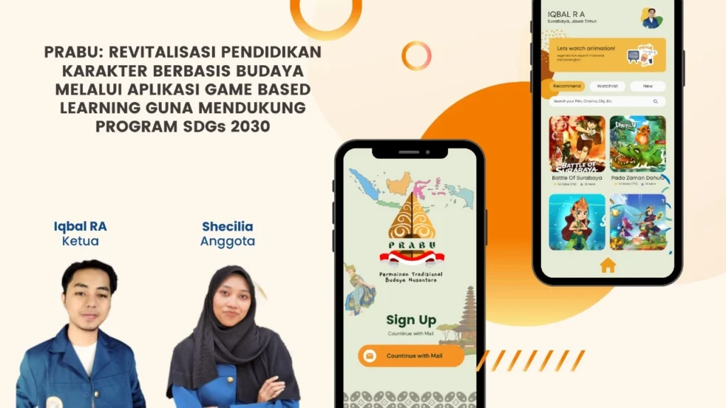 Iqbal Rohim Al Farisi and Shecilia Kriestyaning win first place in IMBASADI National Essay Competition.
