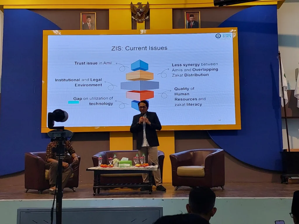 Bayu Arie Fianto, SE., MBE., Ph.D., Head of SDGs Center Universitas Airlangga on Saturday, March 2, 2024. (Photo: Naufal Hilmi F.)