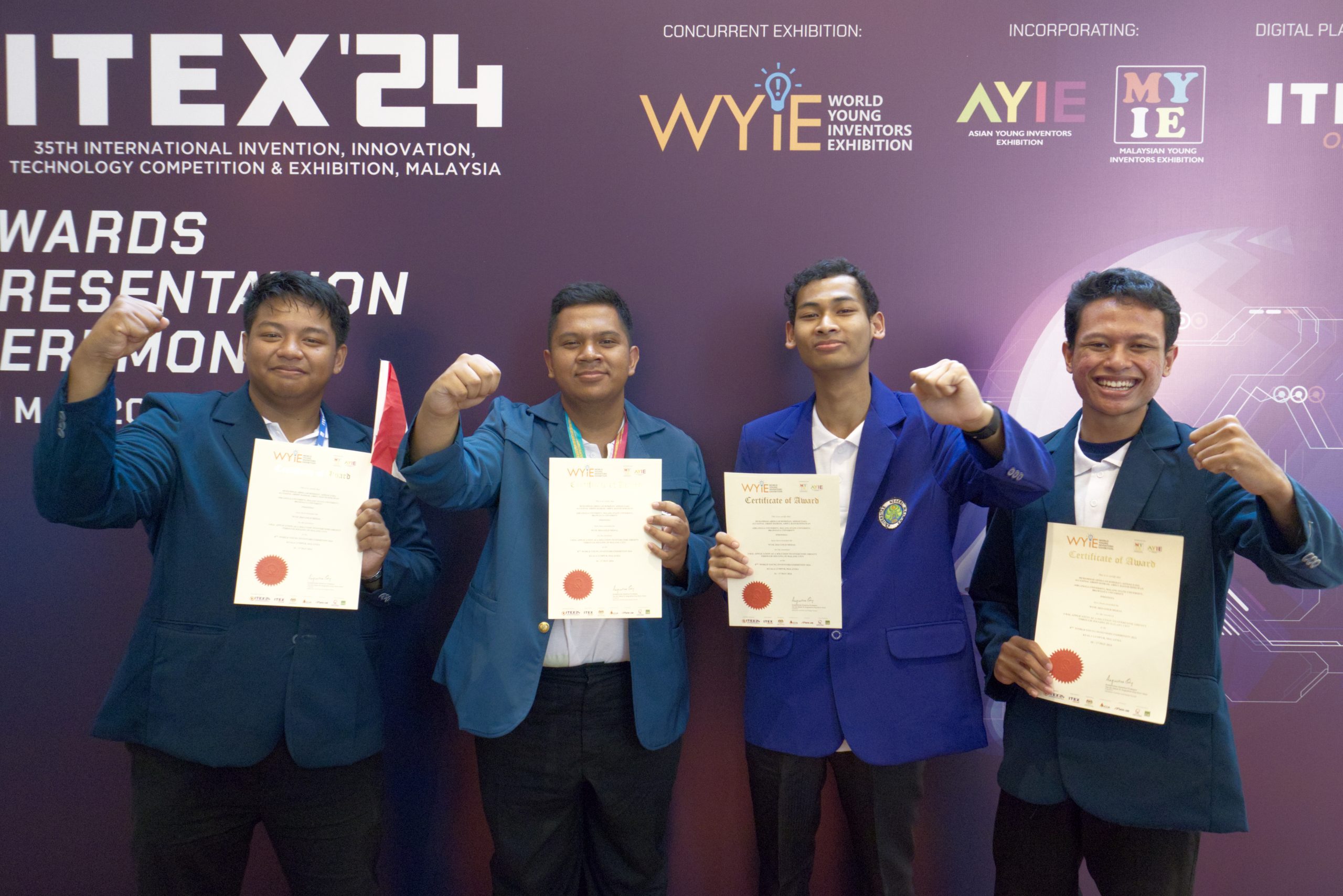 Muhammad Abdillah Roikhan, mahasiswa Fakultas Kedokteran (FK) angkatan 2021. Baru-baru ini, Roikhan dan tim berhasil meraih gold medal dalam kompetisi internasional World Young Inventors Exhibition (WYIE) 2024.