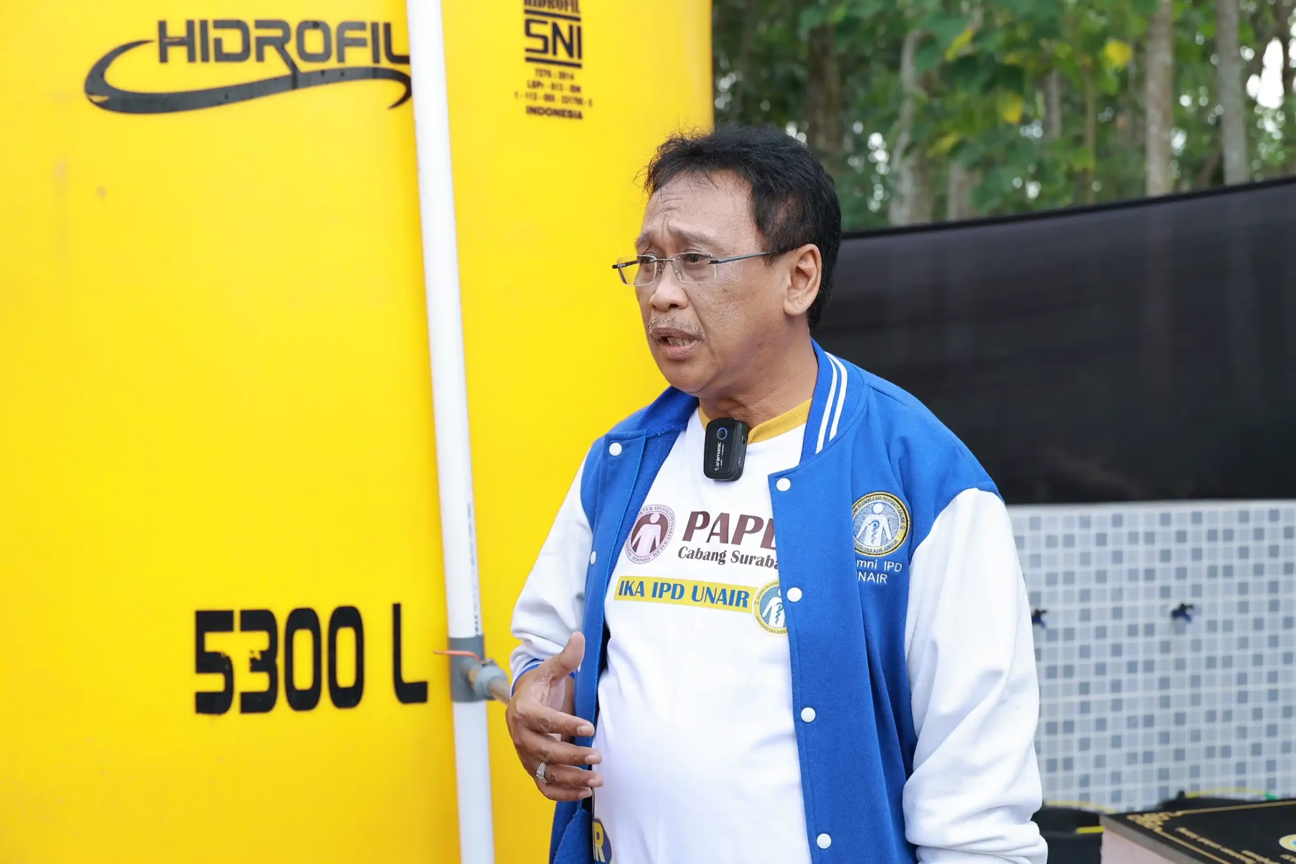 Ketua IKA IPD UNAIR, dr Muhammad Mahfudz SpPD FINASIM (Foto: Imam Ariadi)