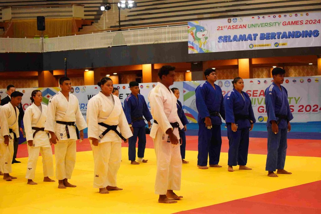 Pertandingan judo mixed team (Foto: Istimewa)