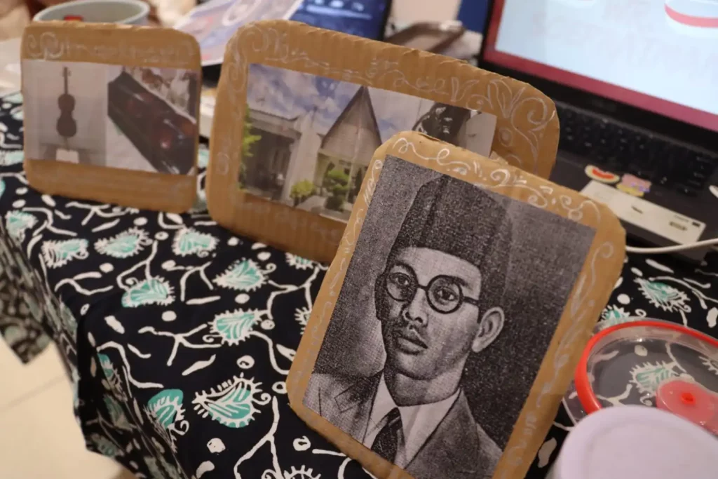 Pameran produk sejarah di Expo Histopreneurship (Foto: Istimewa)