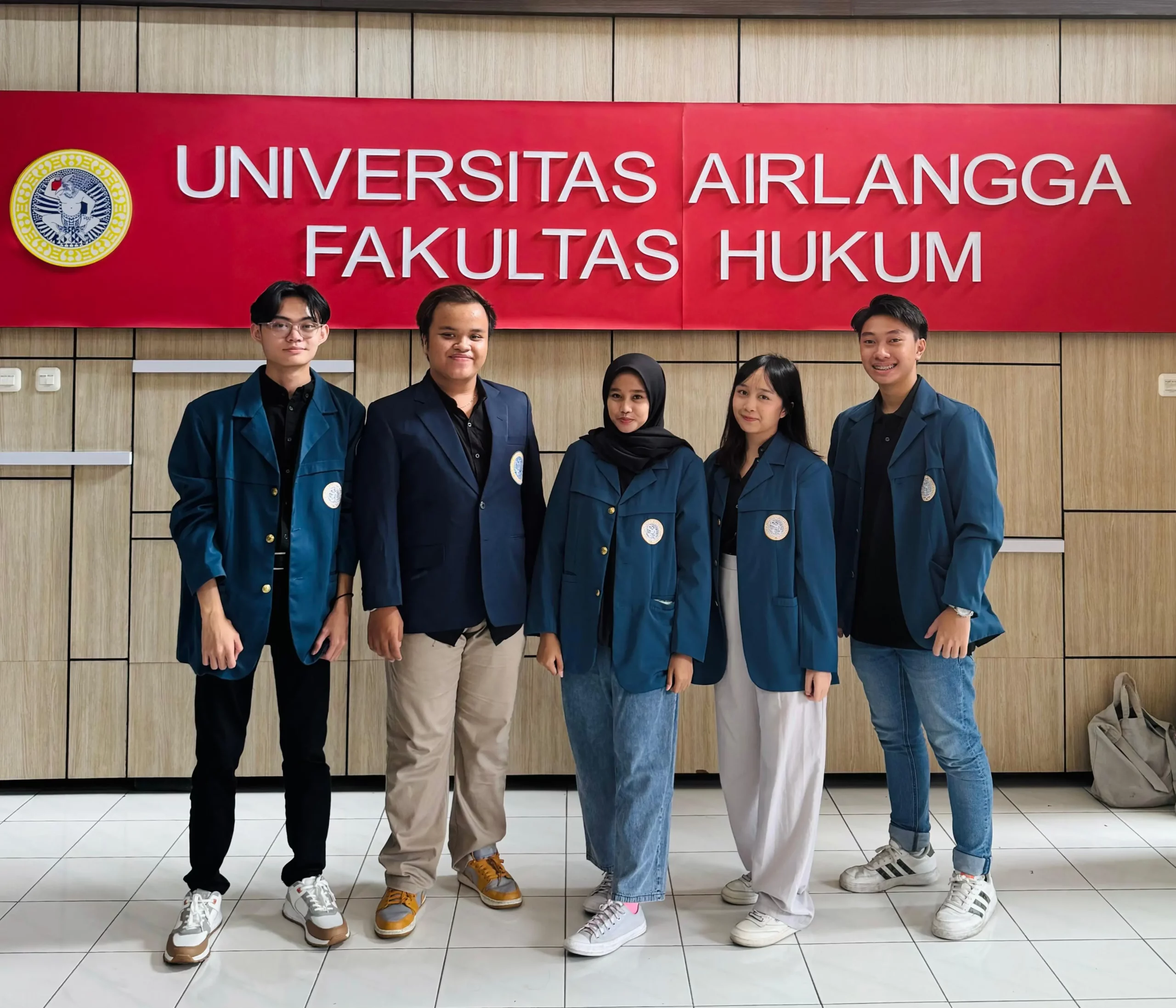 Foto anggota tim PKM FH UNAIR. (Foto: Istimewa)