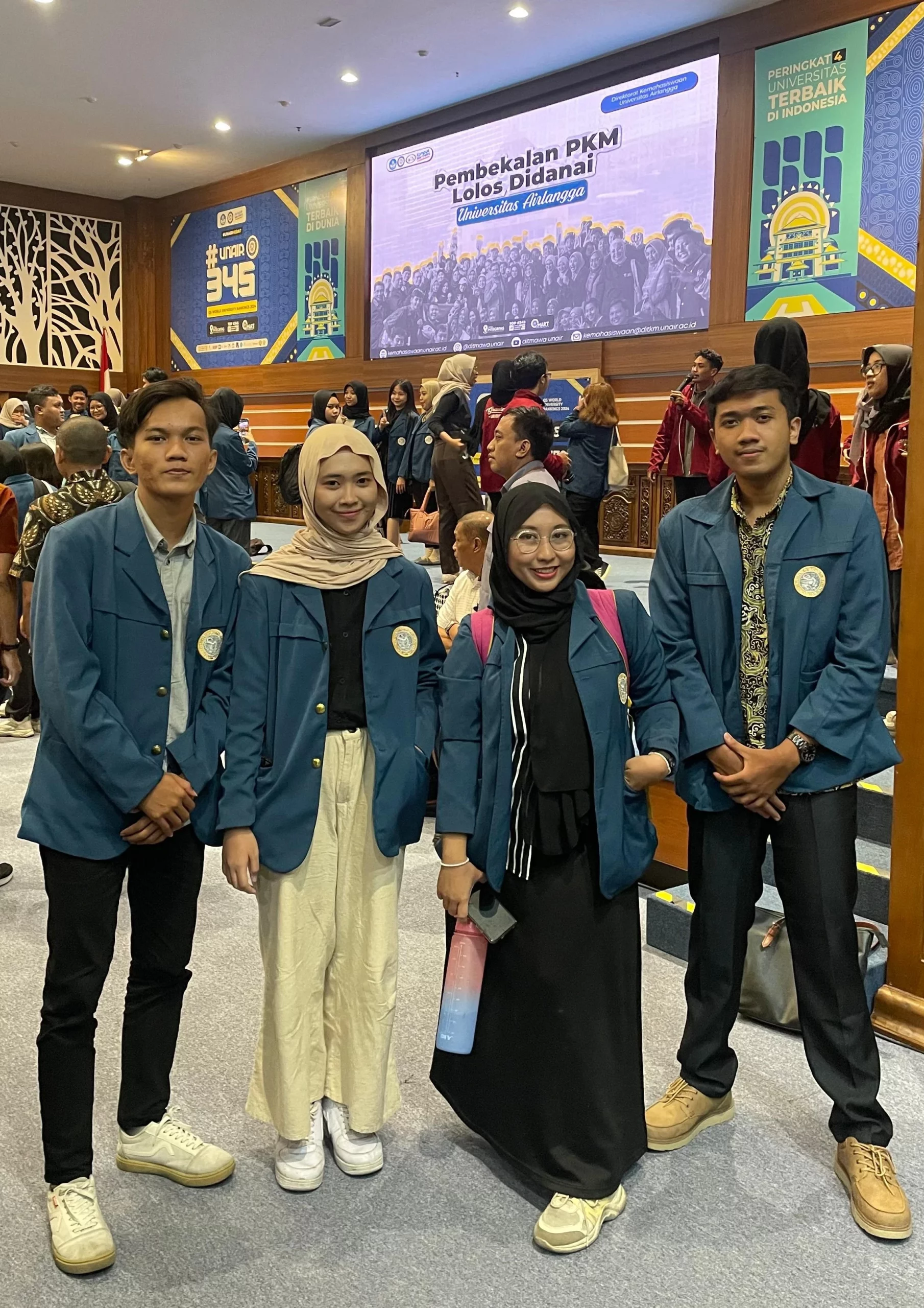 FOTO bersama tim PKM-RSH ketika pembekalan pendanaan. (Foto: Istimewa)