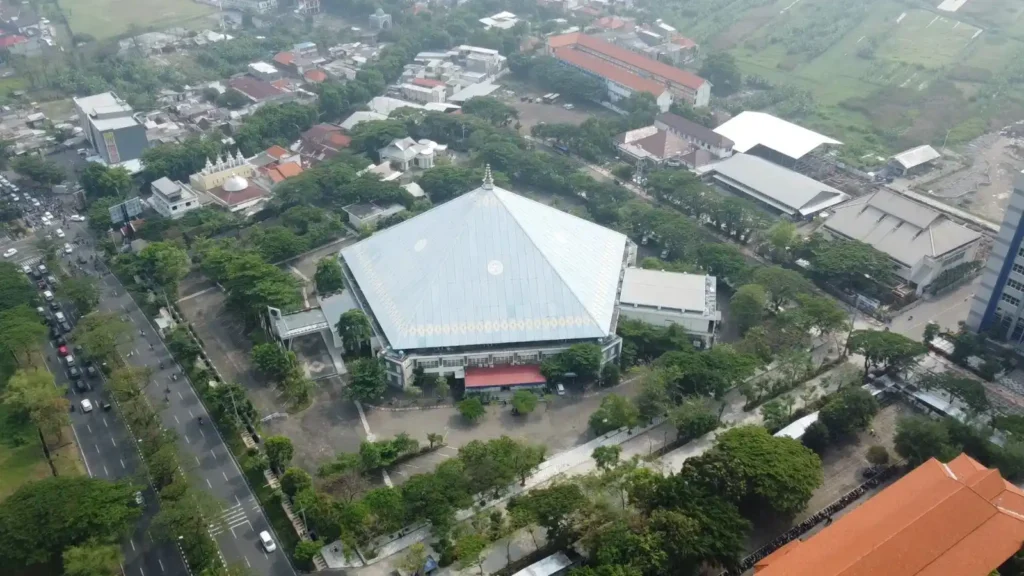 Airlangga Convention Center (ACC) building for a judo sports venue (Photo: PKIP UNAIR)
