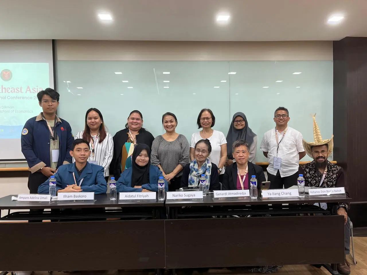 UNAIR FIB delegates at The 5th SEASIA Biennial Conference International Conference 2024 in University of the Philippines Diliman (Photo: By courtesy)