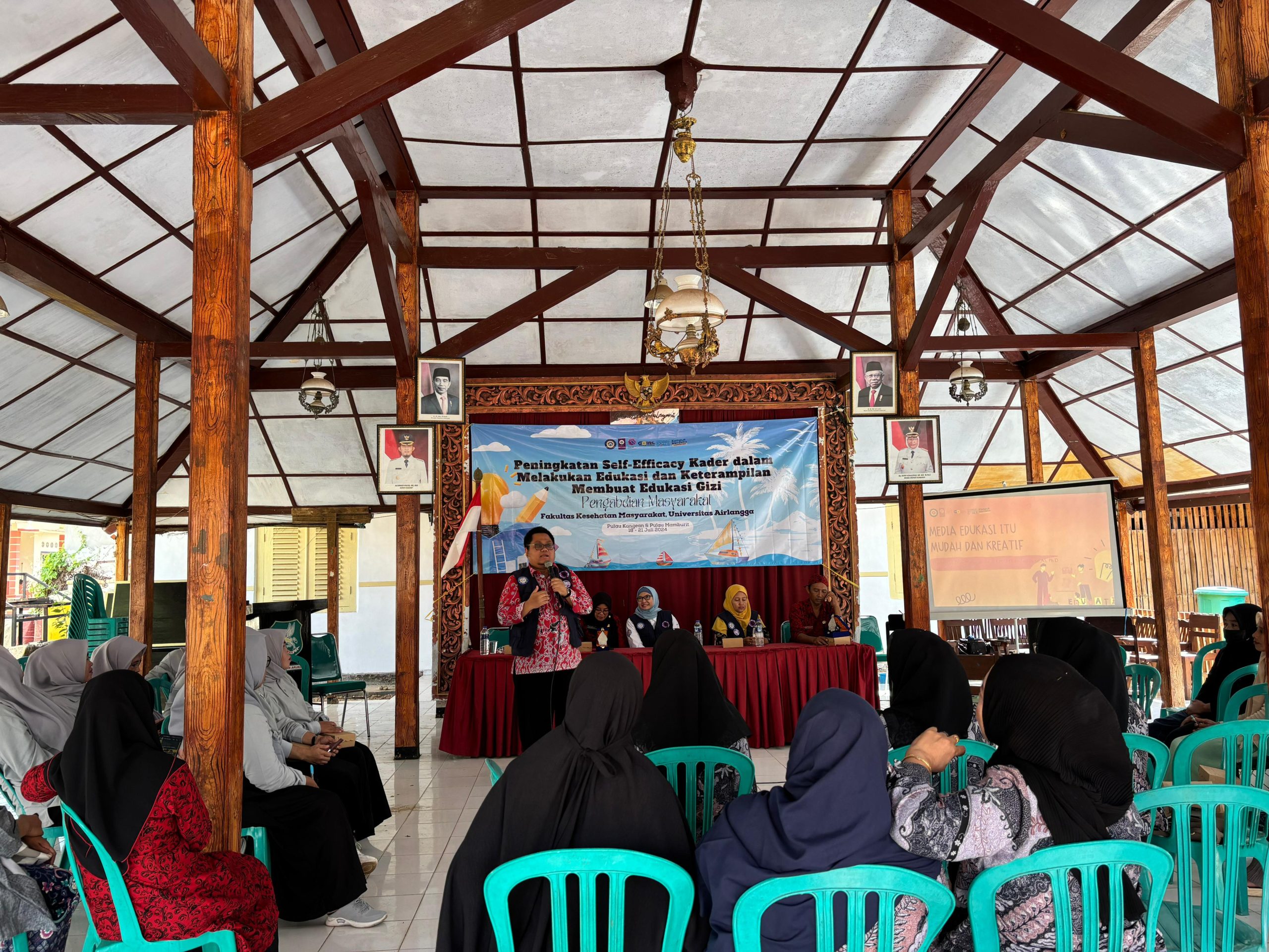 Pelaksanaan pelatihan edukator gizi di Pulau Kangean (Foto: istimewa)