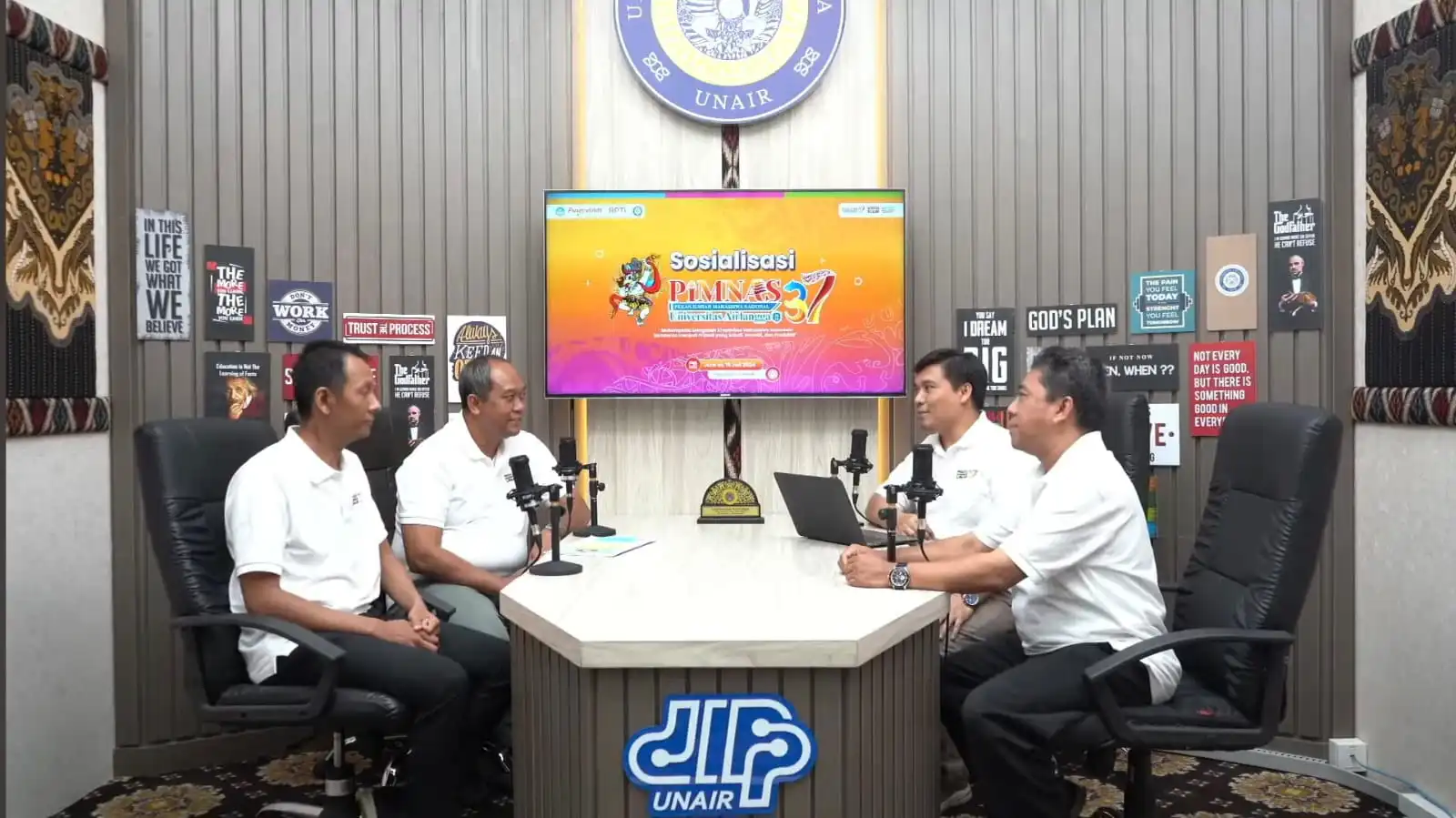 Sosialisasi PIMNAS 37 (Foto: YouTube UNAIR Tv)