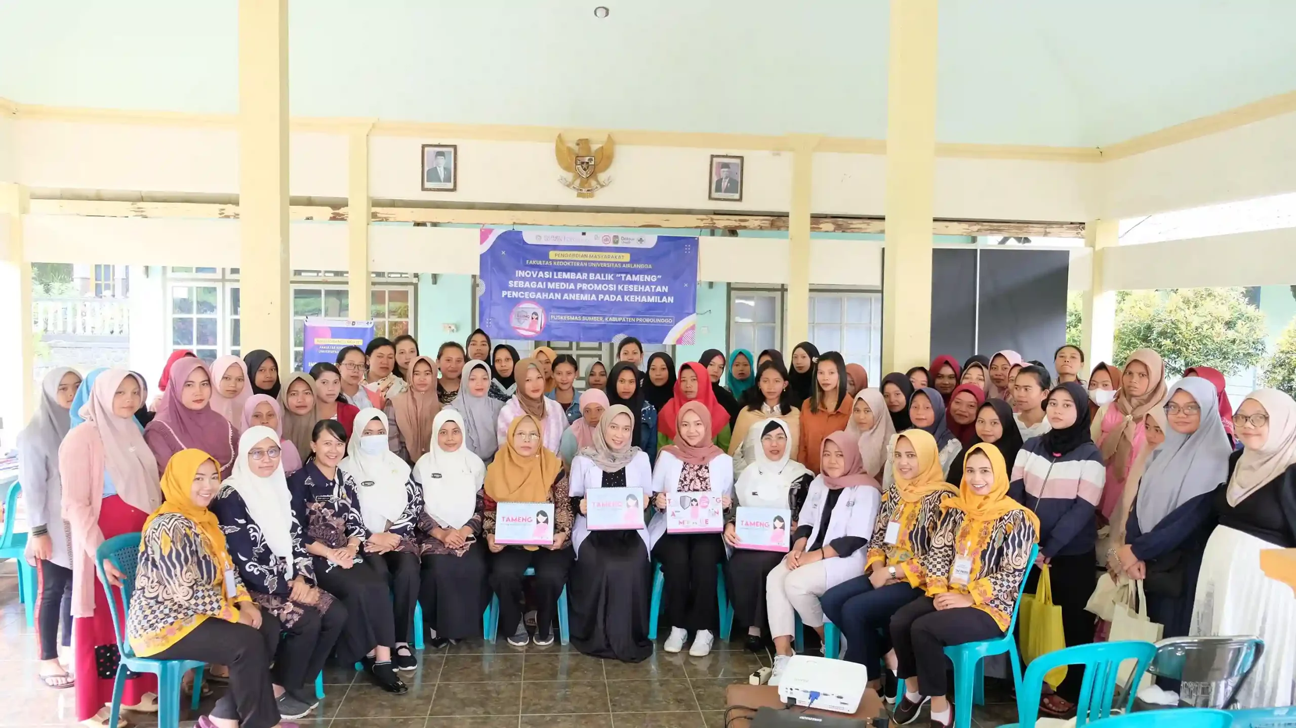 Fakultas Kedokteran (FK) Universitas Airlangga (UNAIR) kembali berkontribusi dalam pengabdian masyarakat di Puskesmas Sumber, Probolinggo (Foto: Istimewa)