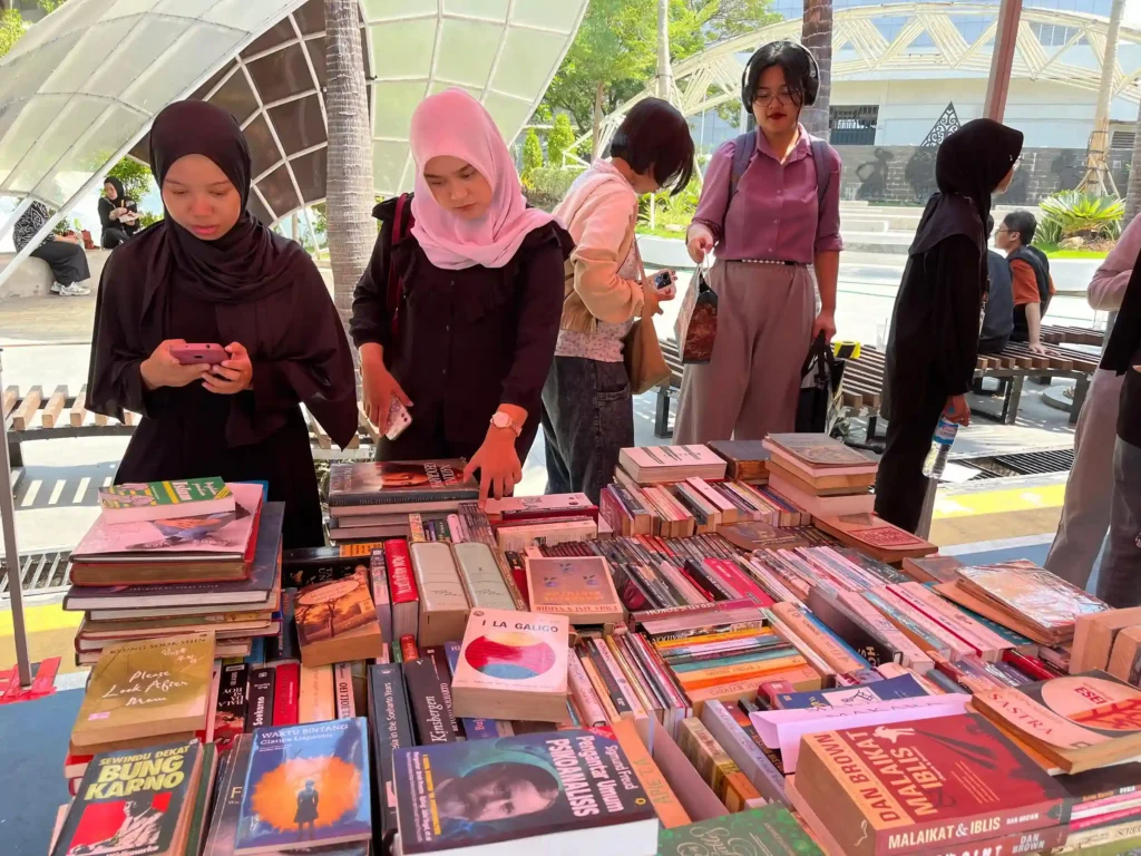 Acara Bazar Buku Sinestesia, Senin (9/9/2024) (Foto: dokumentasi pribadi)