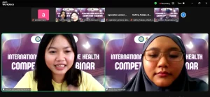 Penyampaian materi teknik gigi oleh Anisa Nur Halimah drg M Kes dalam webinar INTEGRATION 2024 (Foto: Screenshoot Zoom Meeting)