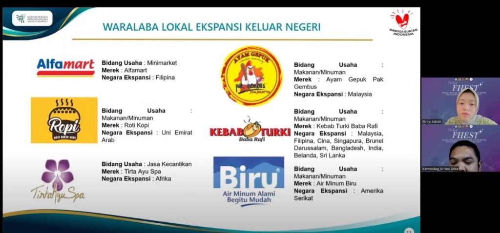  Penjelasan materi oleh Krisna Ariza (Foto: Tangkapan Layar Zoom Meeting)

