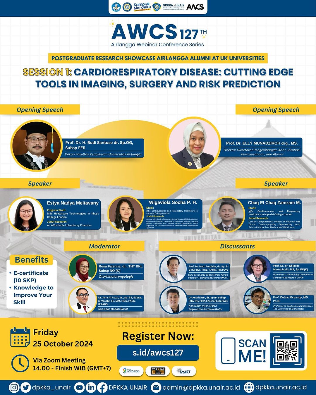 Airlangga Webinar Conference Series (AWCS) 127th