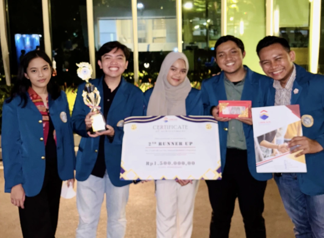 Mahasiswa FH UNAIR Peraih 2nd Runner Up National Mediation Competition LAPS SJK (Foto: Dok. Narasumber)