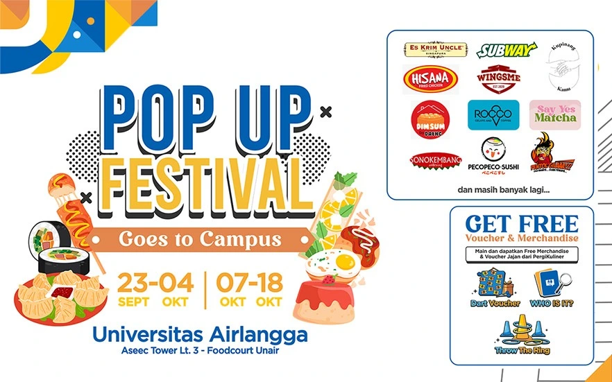 Poster Pop Up Festival “Go to Campus” (Foto: Istimewa)
