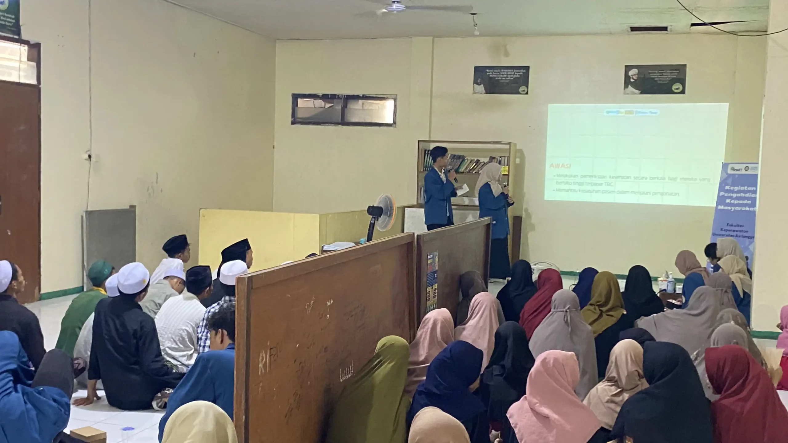 Penyuluhan Bersama Santri Santriwati Pondok Pesantren Ribath Darruttauhid pada Minggu, (24/11/2024). (Foto: Tim PDD Penyuluhan)
