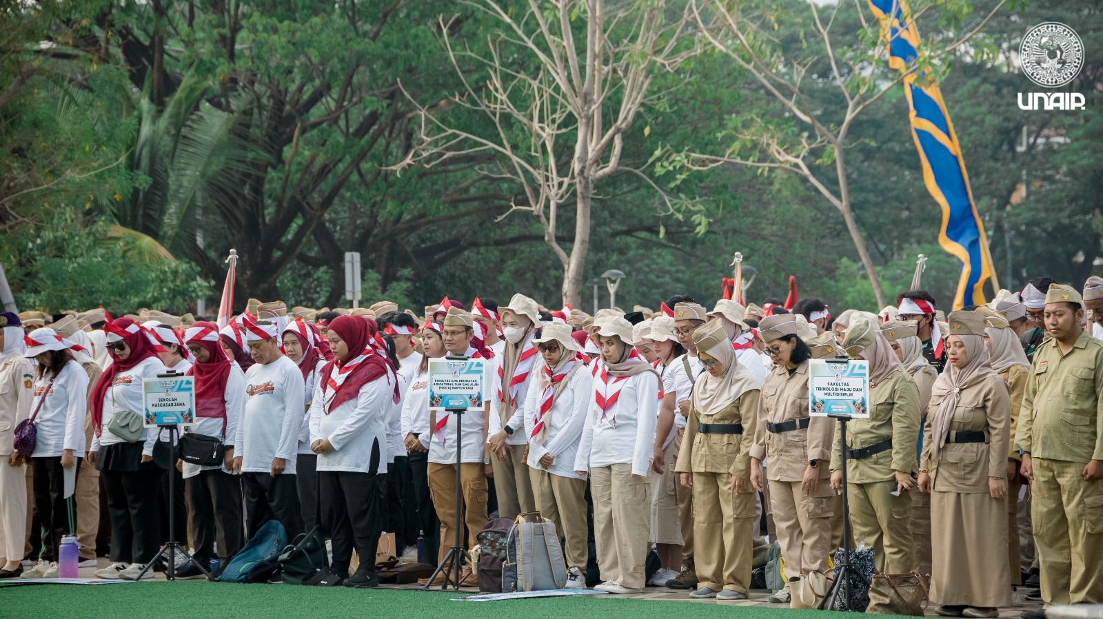 Foto : Upacara Hari Pahlawan 2024 - Universitas Airlangga Official Website