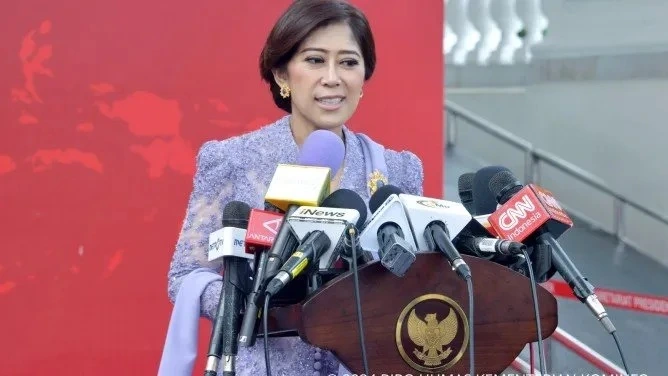 Meutya Hafid, Menteri Komdigi yang baru saja dilantik oleh Presiden Prabowo