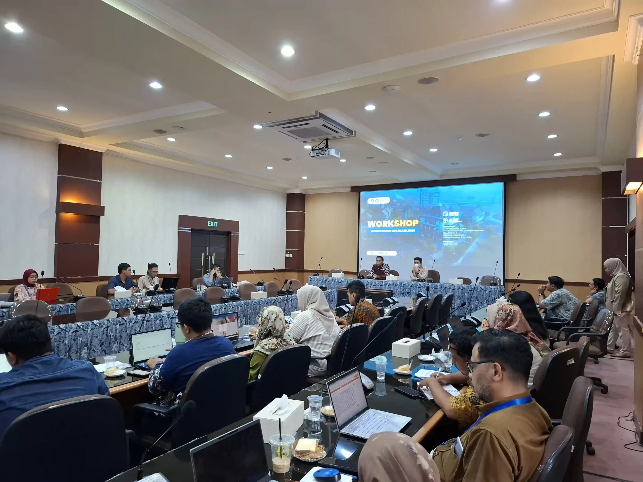 Potret peserta workshop monitoring aplikasi JDIH