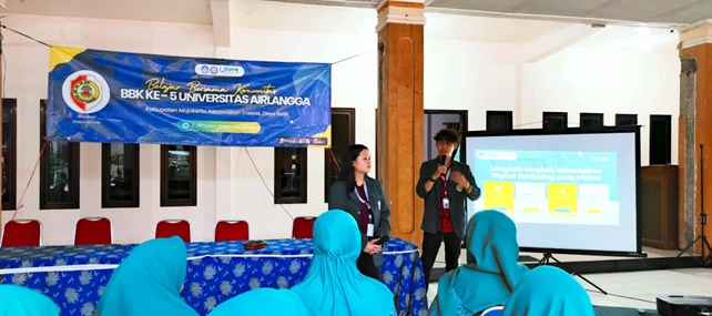 Digital Marketing workshop for Family Welfare Empowerment (PKK) group in Belik Village