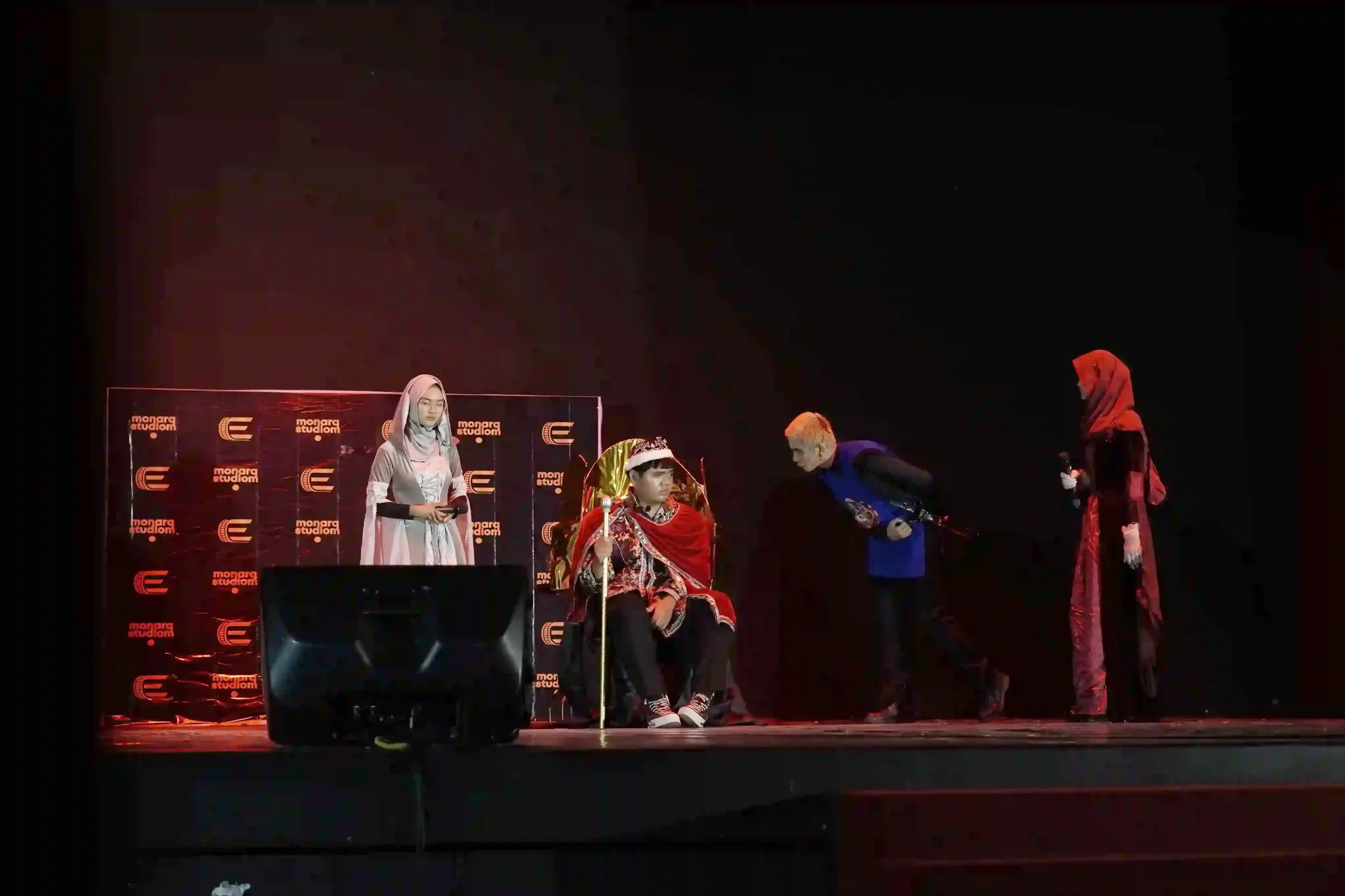Students present a play in LiveLit 2K24