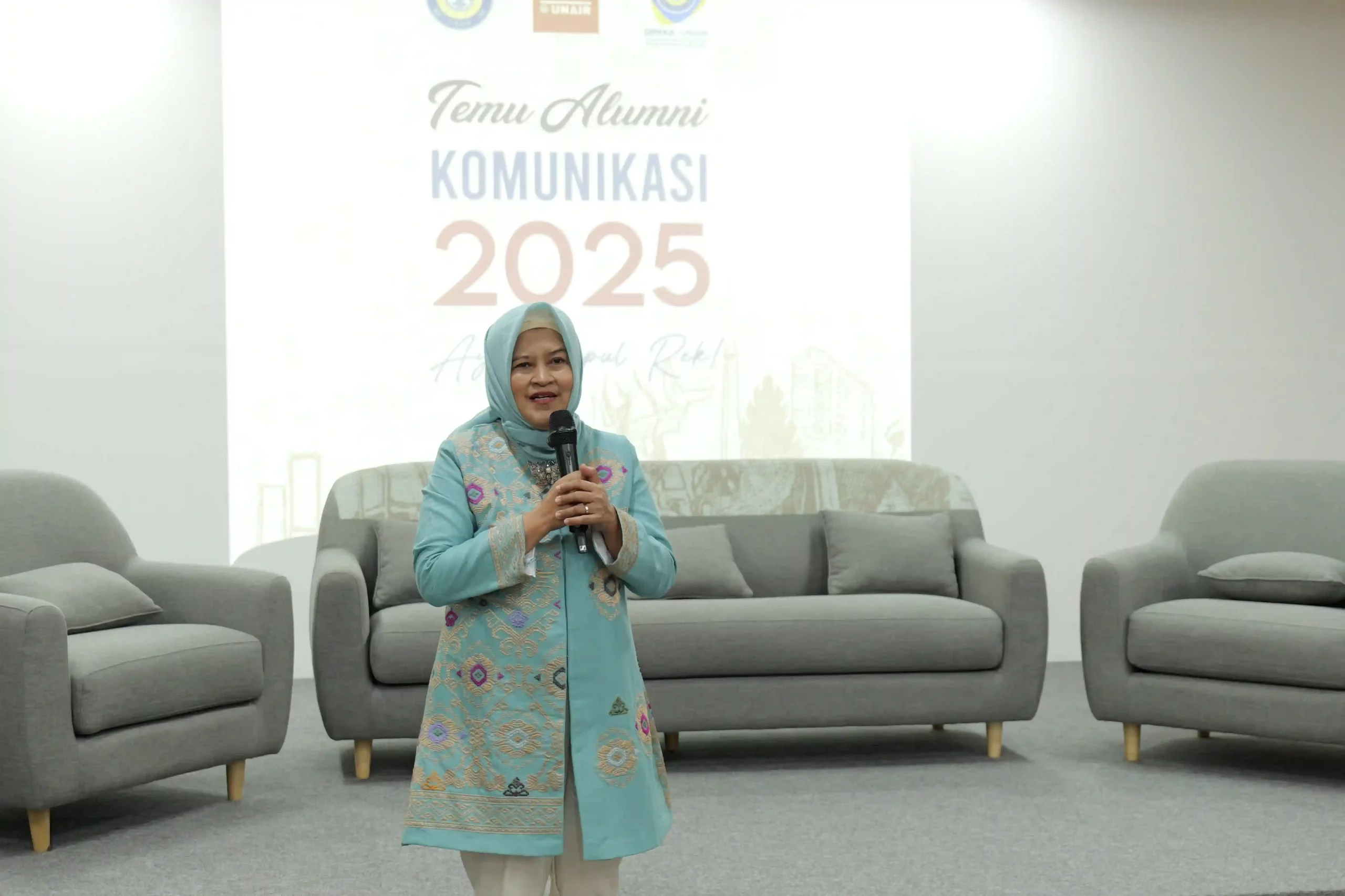Sambutan dari Ketua DPKKA UNAIR, Prof Dr Elly Munadziroh drg MS (Foto: Istimewa)