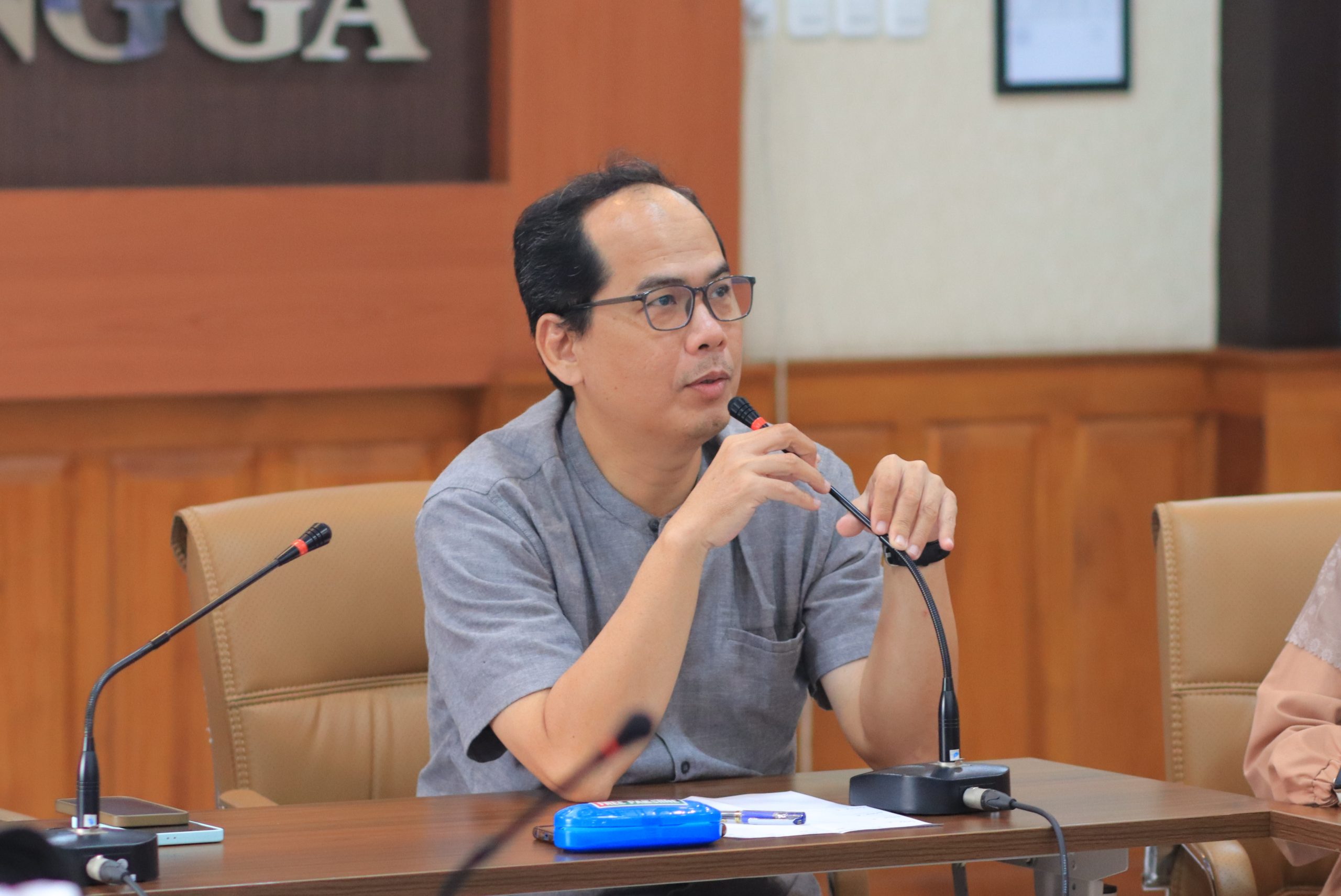 David Segoh SS MEd PhD delivers remark in closing ceremony (Photo: FIB Public Relations)