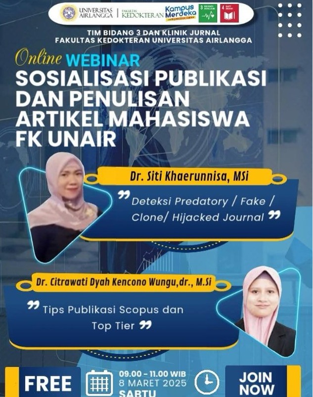 Online Webinar : Sosialisasi Publikasi dan Penulisan