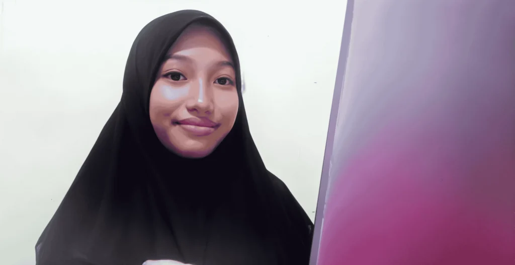 Yasmin Nayla Nur Hakim Batubara mahasiswa termuda SNBP UNAIR 2025. (Foto: Istimewa)