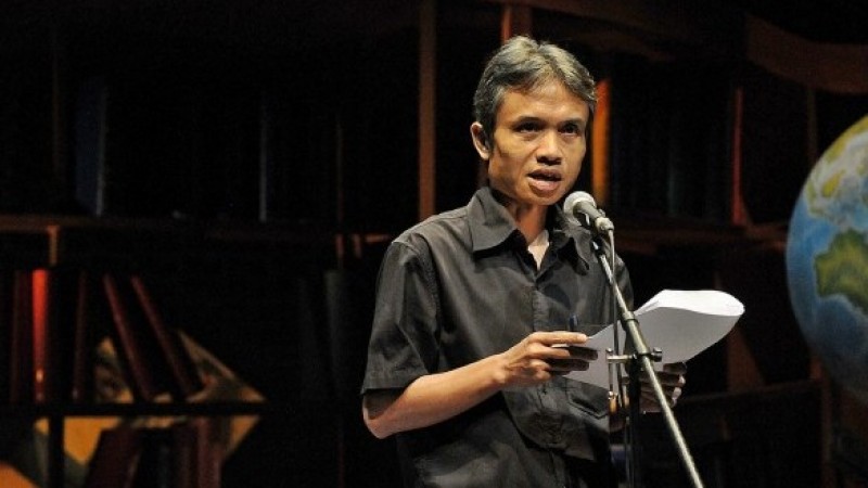 Joko Pinurbo, one of Indonesia’s most prominent literary figures. (Photo: Kalam Sastra)