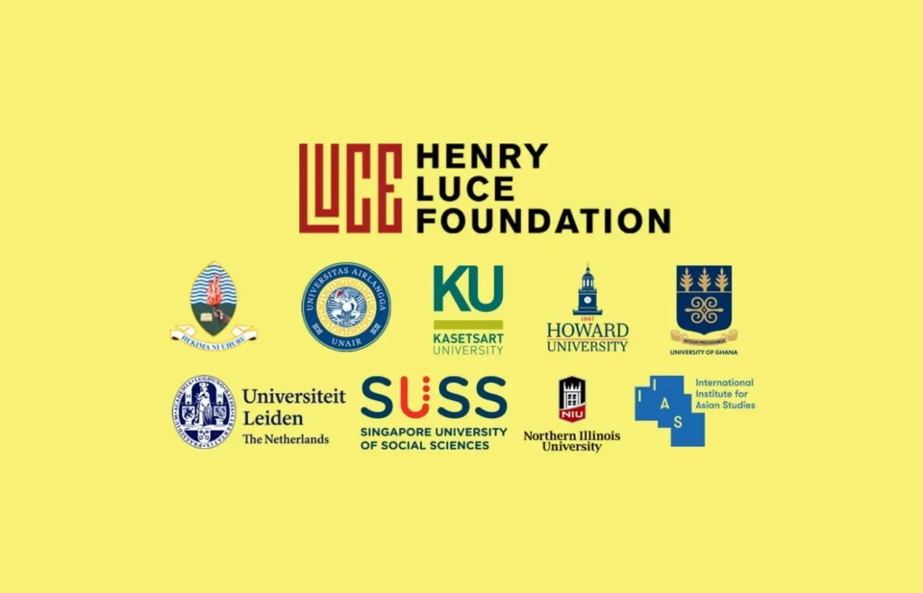 Henry Luce Foundation Grant (Photo: iias.asia)