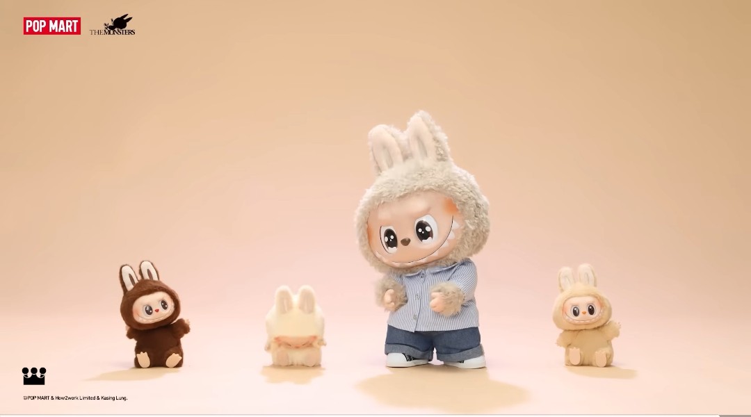 Boneka Labubu produksi Pop Mart (Foto: Youtube Pop Mart)