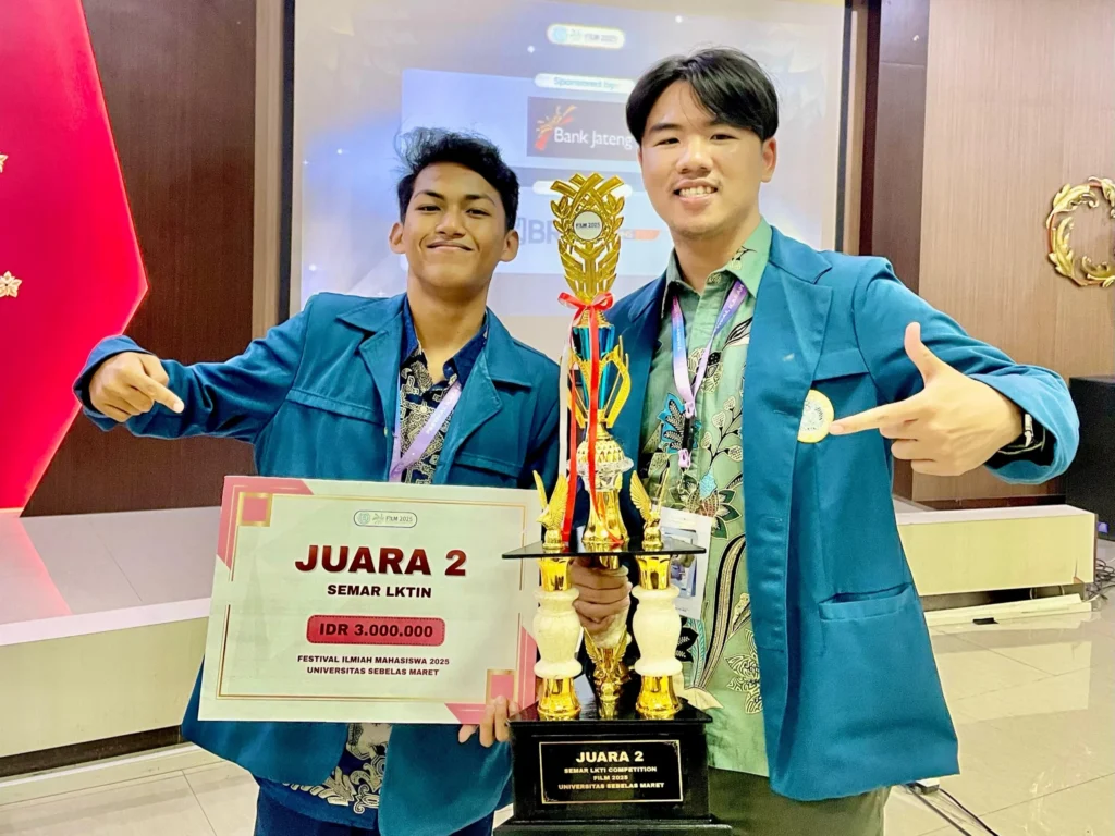 Potret Mahasiswa FTMM Raih Juara 2 dalam FILM 2025. (Foto: Istimewa)