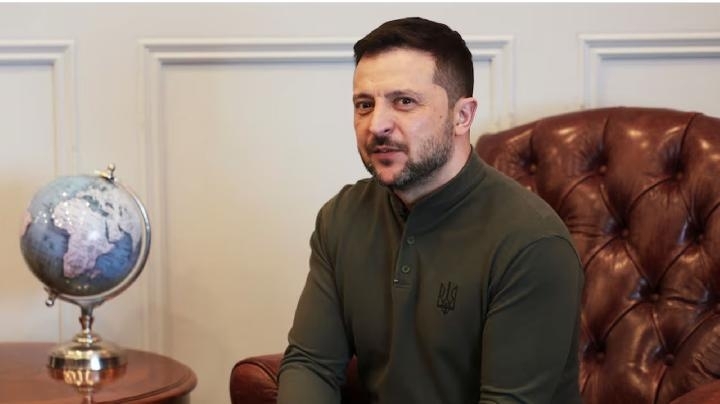 Presiden Ukraina, Volodymyr Zelensky menolak berikan Crimea pada Rusia (Sumber: Tempo.co)