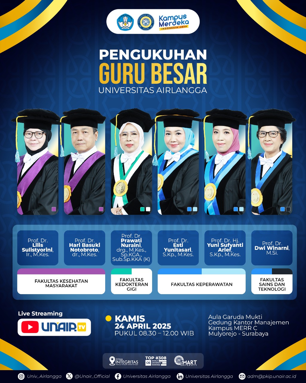 Pengukuhan Guru Besar