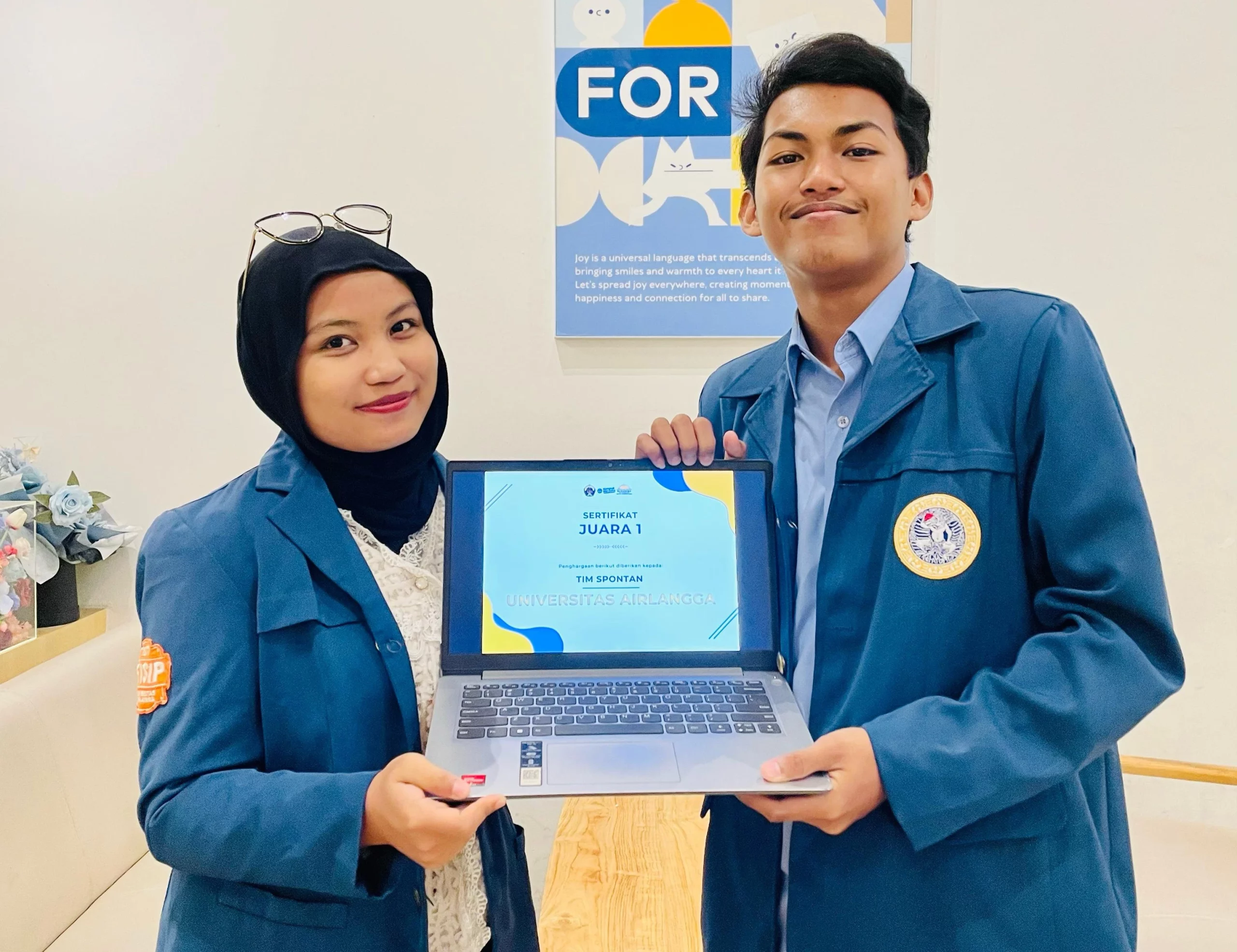 Potret Mahasiswa UNAIR Sabet Juara 1 Essay Nasional Lewat Inovasi Deep Learning DEEPSEA. (Foto: Istimewa)