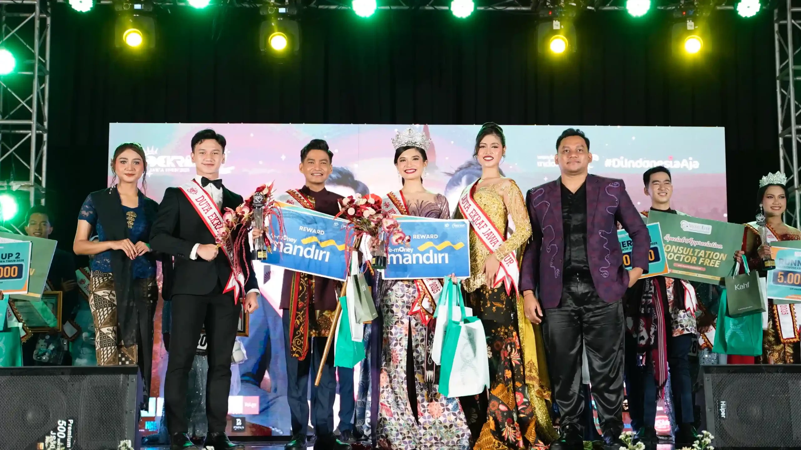 Penganugerahan Juara I Duta Ekonomi Kreatif Jawa Timur (Foto: Dok. Pribadi)