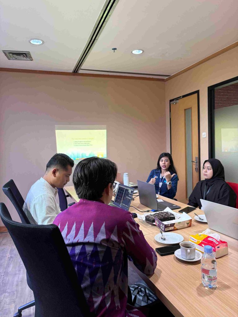 Representatives from Universitas Airlangga’s SDGs Center during an official visit to Bakrie Foundation headquarters in Jakarta (Photo: SDGs Center)