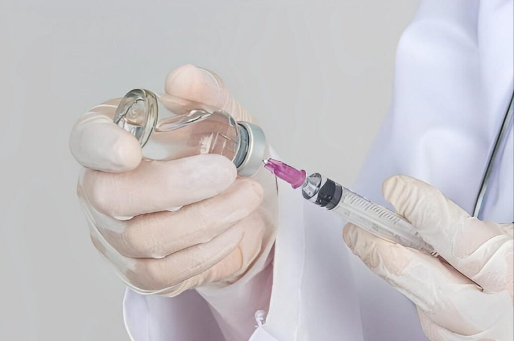 Illustration of tuberculosis vaccine developed with support from Bill Gates. (Photo: katadata.co.id)