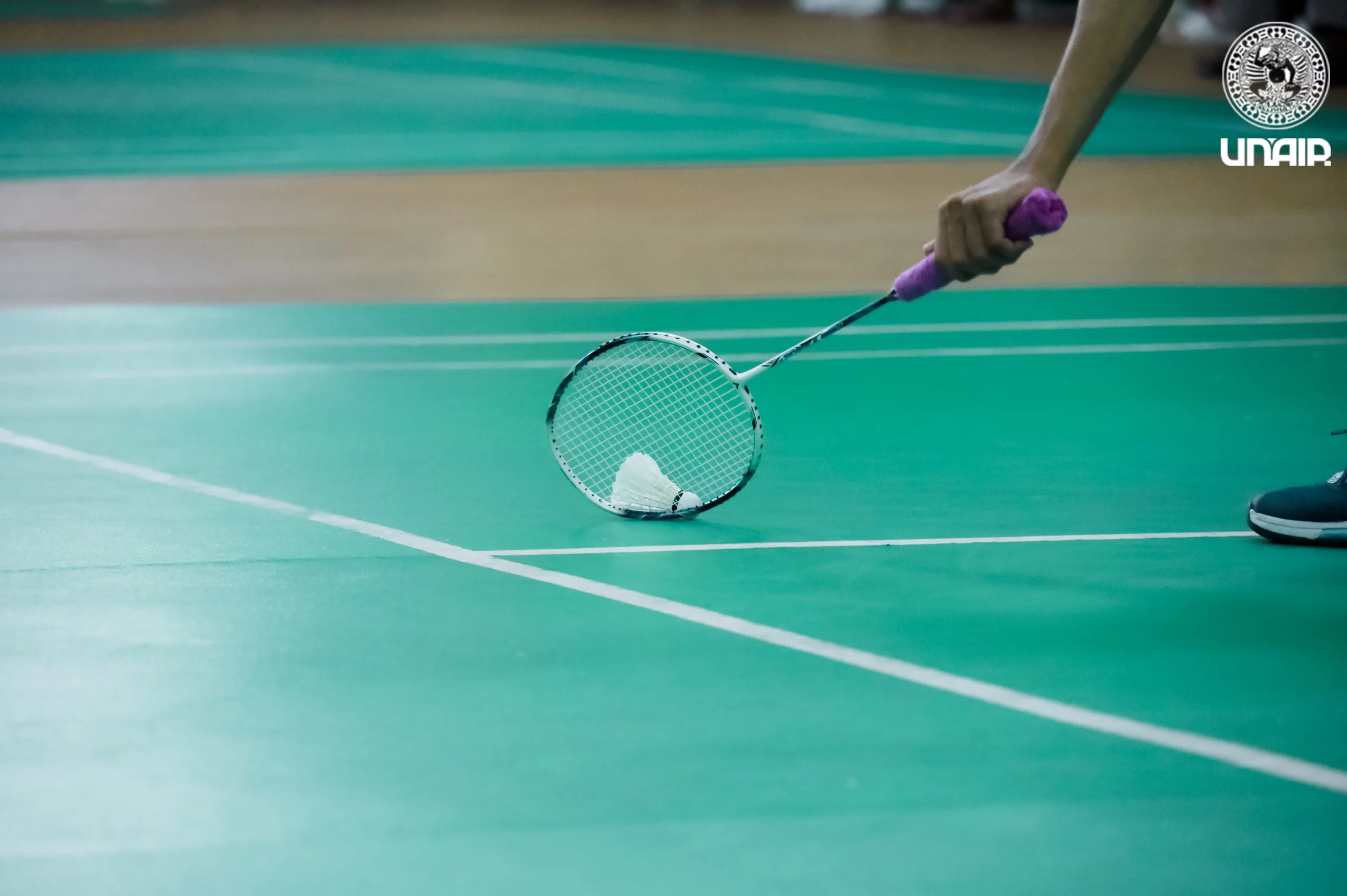 Babak perempat final POMPROV cabang olahraga bulu tangkis, Senin (2/6/2025) (Foto: PKIP UNAIR).