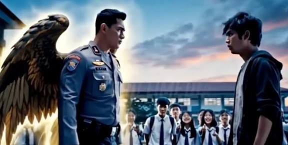 Konten Polri yang diduga menggunakan AI (Foto: Istimewa)